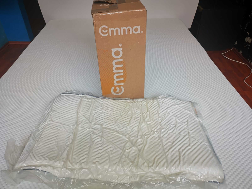 almohada emma memory adapt comprimida